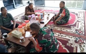 Babinsa Jalin Silaturahmi, Tingkatkan Kerjasama dengan Pengurus Pondok Pesantren