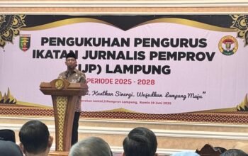 Ketua P2SM Provinsi Lampung Ucapkan selamat Dan Sukses Atas Pengukuhan Pengurus IJP Lampung