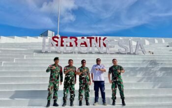 Waasintel Kaskogabwilhan II Kunjungi Satgas Pamtas Yonarmed 11 Kostrad di Perbatasan Kalimantan Utara