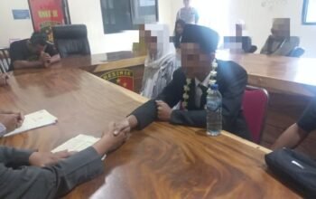 Polres Jepara Fasilitasi Tahanan Menikah di Ruang Satreskrim.