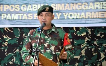 Bakti di Ujung Negeri, Satgas Pamtas Yonarmed 11 Kostrad Wujudkan Kepedulian di Perbatasan