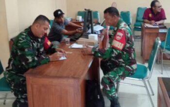 Babinsa Aktif Pendataan Tenaga Kesehatan, Pastikan Layanan Prima untuk Warga