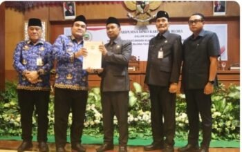 DPRD Blora Gelar Rapat Paripurna Penyampaian Rancangan KUA-PPAS Perubahan APBD 2025