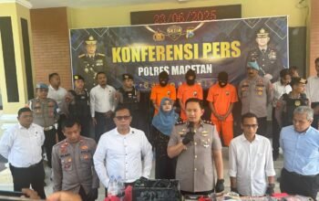Polres Magetan Berhasil Tangkap Komplotan Pembobol ATM Lintas Provinsi