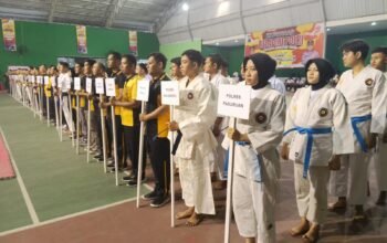 Tim Beladiri Polres Pasuruan Ikuti Kejuaraan Beladiri Polri se-Jawa Timur di Polda Jatim