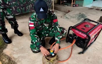 Inovasi Danpos Seriang, Mengoptimalkan Pembangkit Listrik dengan Penggunaan Gas LPG