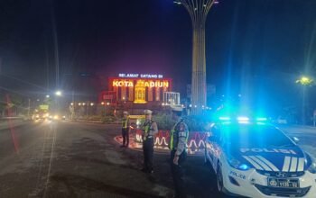 Jelang Suroan, Polres Madiun Kota Intensifkan Patroli Dialogis Jaga Kondusifitas
