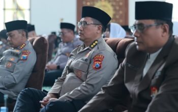 Dedikasi Untuk Indonesia Damai Polda Jatim Gelar Doa dan Zikir Bersama Sambut Hari Bhayangkara ke – 79