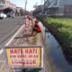 Barau Jalan di Panjaitan Ketapang Ambruk, Diduga Akibat Pondasi Tak Kokoh