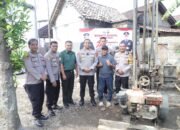 Polres Kediri Salurkan Bantuan Sumur Bor di Momen Hari Bhayangkara