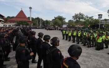 Polrestabes Surabaya Siapkan Ribuan Personel Gabungan Kawal Pengesahan Warga Baru PSHT