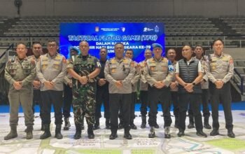 Polri Gelar Simulasi Keamanan Jelang Peringatan Puncak Hari Bhayangkara ke-79