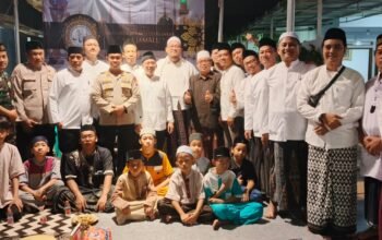 Sambut Tahun Baru Islam 1447 H, Wakapolsek Ciledug Hadir dalam Giat Santunan Yatim Piatu di Majelis Ta’lim YaaJamalu