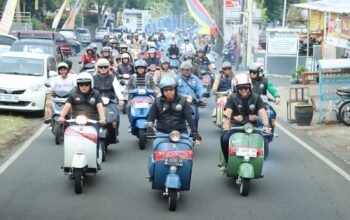Hari Bhayangkara ke-79 Polres Batu Gelar Vespa Fest 2025 Dukung Industri Pariwisata