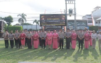 Polres Blitar Kota Gelar Korp Raport Periode 1 Juli 2025, 44 Personil Naik Pangkat