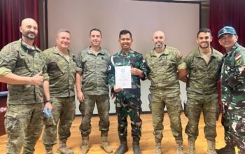 TINGKATKAN PENGETAHUAN & KETERAMPILAN, SEMPU XXV-Q IKUTI PELATIHAN EXPLOSIVE HAZARDS AWARENESS