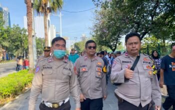 Meriahkan hari Bayangkara ke-79 kapolsek Tambelang pimpin pelepasan 400 warga ke acara Bayangkara di monas