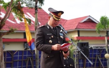 Polres Pesawaran Gelar Upacara Hari Bhayangkara ke-79, Teguhkan Komitmen Polri untuk Masyarakat