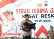 Gelar Sertijab Kasat Reskrim, Kapolres Kediri Tekankan Kinerja Humanis dan Responsif