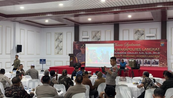 Polres Langkat Gelar Nonton Bareng Wayang Kulit Bersama Kapolri: Wujud Kepedulian Melestarikan Budaya Bangsa