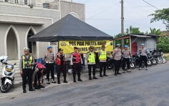 Polres Magetan Siagakan Ratusan Personel Gabungan Perkuat Pengamanan Suran Agung 2025