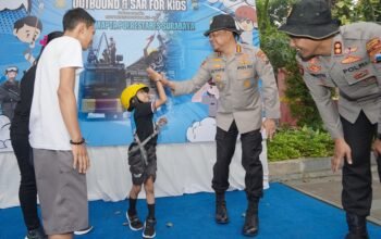 Polisi Hadir untuk Anak Negeri: Outbound Ceria Polrestabes Surabaya Warnai Hari Bhayangkara ke-79