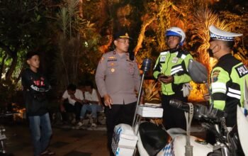 Polres Tuban Intensifkan Patroli Malam Pastikan Pengesahan Warga Baru PSHT Aman