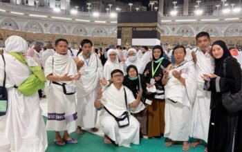 Tasyakuran Perpulangan Haji Abah Ahjun: Jamaah dan Masyarakat Berkumpul Dalam Kebersamaan