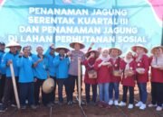 Polres Jepara Tanam Jagung Serentak Kuartal III, Dukung Program Swasembada Pangan 2025