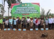 Kolaborasi Untuk Swasembada : Polres Pasuruan Tanam Jagung Serentak di Lahan Perhutanan Sosial