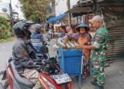 Babinsa Kratonan Motivasi Pelaku UMKM Pedagang Jamu Keliling