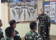 GUNA TINGKATKAN KESADARAN HUKUM DAN DISIPLIN PRAJURIT, SEMPU XXV-Q LAKSANAKAN KAMPANYE DISIPLIN KEPADA PERSONEL INDOBATT, 5 SATGAS DAN MTF.