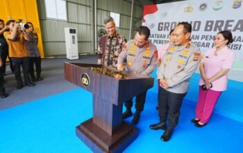 Dukung Penuh Program MBG, Kapolri Hadiri Groundbreaking 9 SPPG Polda Riau