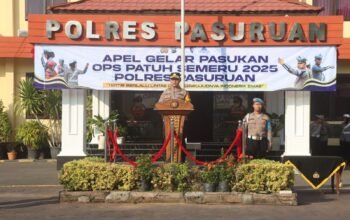 Polres Pasuruan Siap Laksanakan Operasi Patuh Semeru 2025, Kapolres: Tertib Berlalu Lintas Butuh Kesadaran Kolektif