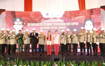 Pangdam I/BB Hadiri Groundbreaking 29 SPPG di Mapolda Sumut