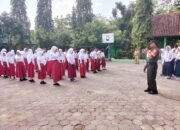 Babinsa Aktif Berperan Dalam Masa Pengenalan Lingkungan Sekolah (MPLS)