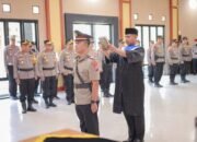 Pimpin Upacara Pengukuhan Kapolsek Kras, Kapolres Kediri Tekankan Profesionalisme dan Pelayanan Publik