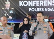Polres Nganjuk Ungkap Jaringan Narkoba Sita 17 Ribu Pil LL dan Puluhan Gram Sabu