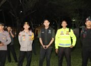Kapolres Kediri Kota Pimpin Langsung Pengamanan Konser Musik Bertajuk “Melepas Penat”
