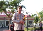Kapolres Pesawaran Pimpin Apel Pagi, Apresiasi Disiplin dan Dedikasi Personel Dalam Pelayanan Masyarakat