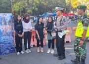 Operasi Patuh Semeru 2025 Polres Bondowoso Sapa Masyarakat di CFD Gelorakan Tertib Lalu Lintas