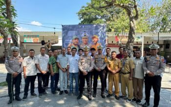 Edukasi Sejak Dini, Satlantas Kediri Kota Sapa Murid TK Plus Arrahman