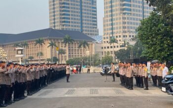 1.632 Polisi dikerahkan Amankan Aksi Ojol di Silang Selatan Monas