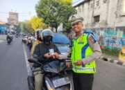 Satlantas Polres Kediri Kota Gelar Sosialisasi Operasi Patuh Semeru 2025
