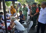 Hadirkan Pengecekan Kesehatan Gratis, Warga Berbondong-bondong Ke Lokasi TMMD Reguler Ke-125 Kodim Surakarta