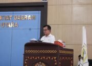 NOTA KEUANGAN BUPATI NIAS UTARA ATAS RANPERDA KABUPATEN NIAS UTARA TENTANG P-APBD TAHUN ANGGARAN 2025 di PARIPURNAKAN