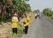Kepala Desa Sukaringin Royadih pratama Adakan kerja bakti dalam rangka menyambut Hut RI Ke-80