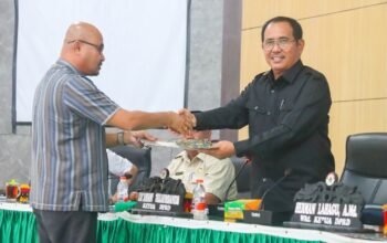 RAPAT PARIPURNA PENGAMBILAN KEPUTUSAN PERSETUJUAN PENETAPAN RANCANGAN PERUBAHAN KUA DAN RANCANGAN PERUBAHAN PPAS APBD TAHUN 2025