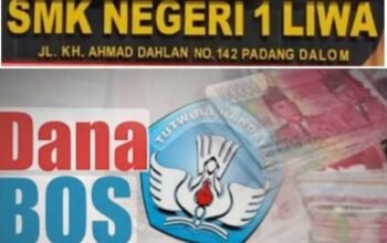 Dugaan Korupsi Dana BOS Di SMK 1 LIWA, Merugikan Negara Hingga Ratusan Juta Pertahun.