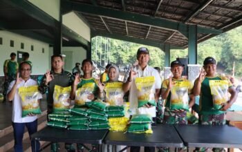 Sinergi Perum BULOG dan TNI Dilanjutkan Lewat GPM di Yonif 328/Dirgahayu, Cilodong